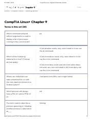 linux chapter 9 Flashcards 